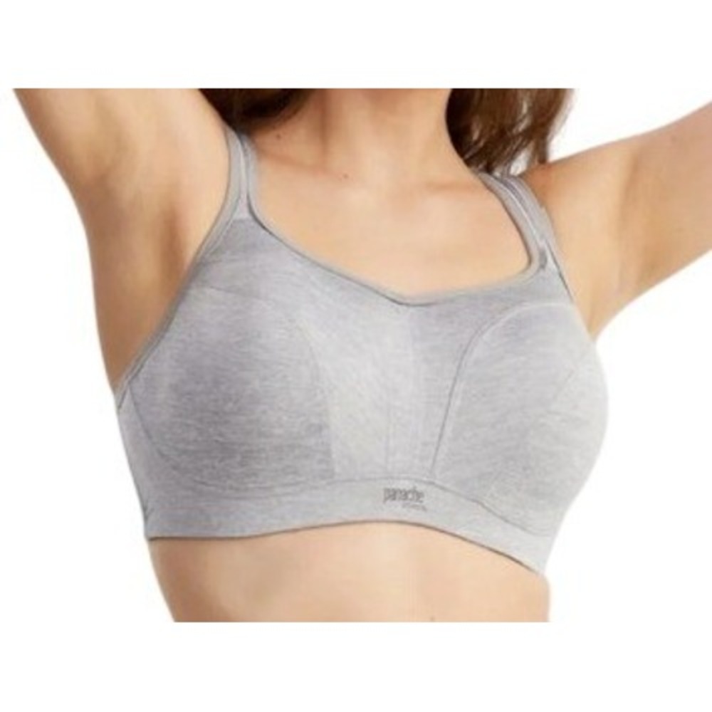 Panache Womens 32J Sport Gray Underwire High Impact Sports Bra